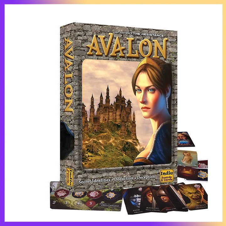 Avalon Social Deduction Party Game | 5-10 Players Fun Family Board Game | The Resistance Classic Popular Games for Adults and Kids